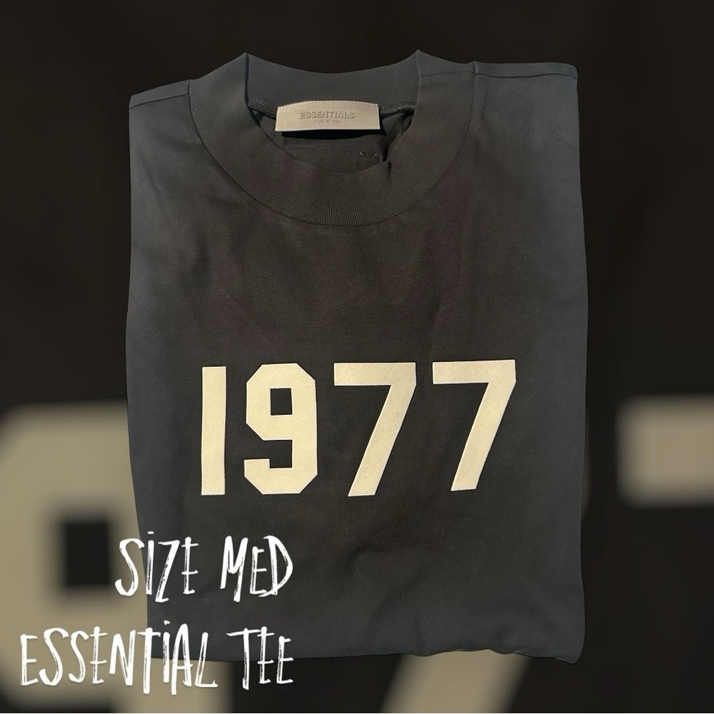 Essentials Charcoal 1977 Tee